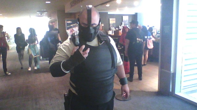 Thanks to TDKR, this is now a convincing Bane.  Not that I ever saw luchadors or venom'd up freaks.  Yet.