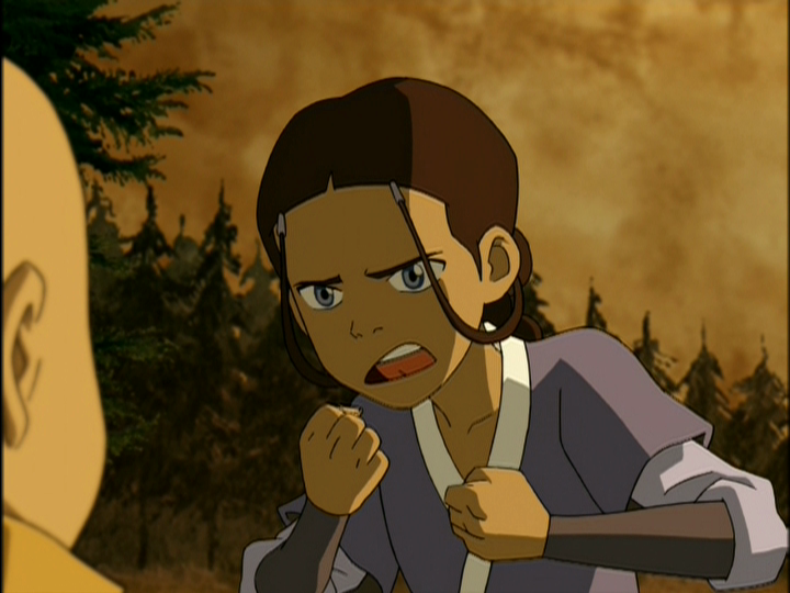 We have just witnessed a glimpse of the husband-beater Katara will most assuredly become.