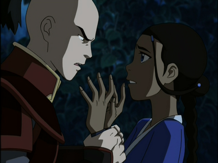 Hang on there, Zuko... looking a little creepy...