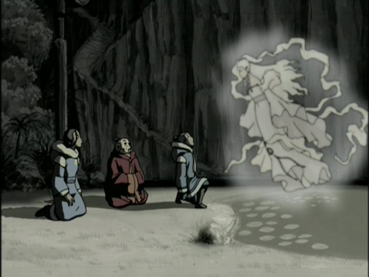 You usually have to be a badass or a main character to lose your girlfriends like that.  Sucks to be Sokka.