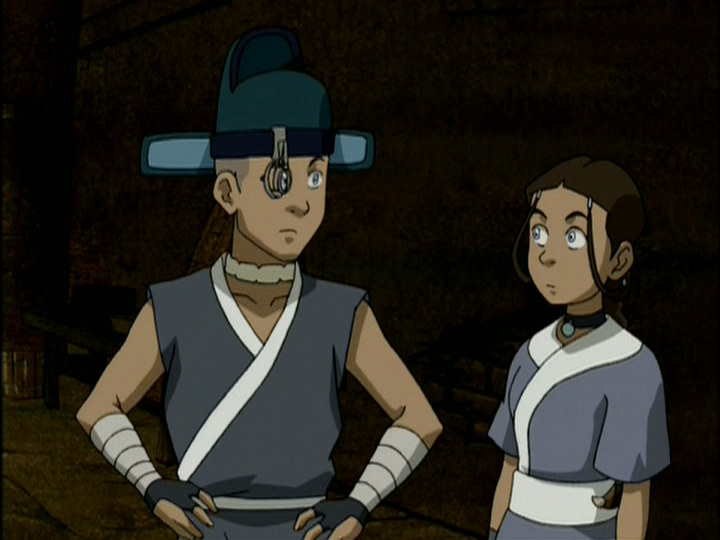 Don't hate the monocle, Katara.  Don't hate.