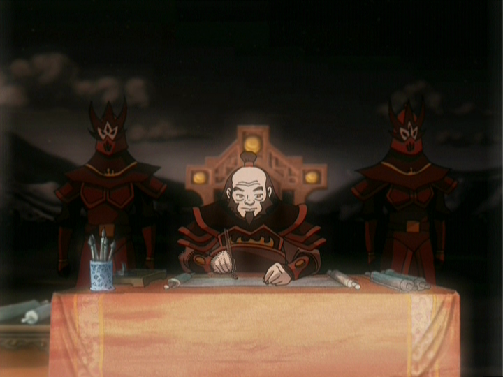 Iroh jokes that everyone should see the city... if they haven't burned it down to the ground first.  EVERYONE finds this hilarious.  Not sure if culture or just terrible people.