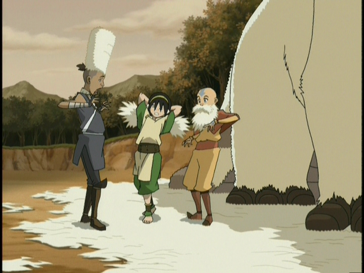 I guess Toph doesn't shave.