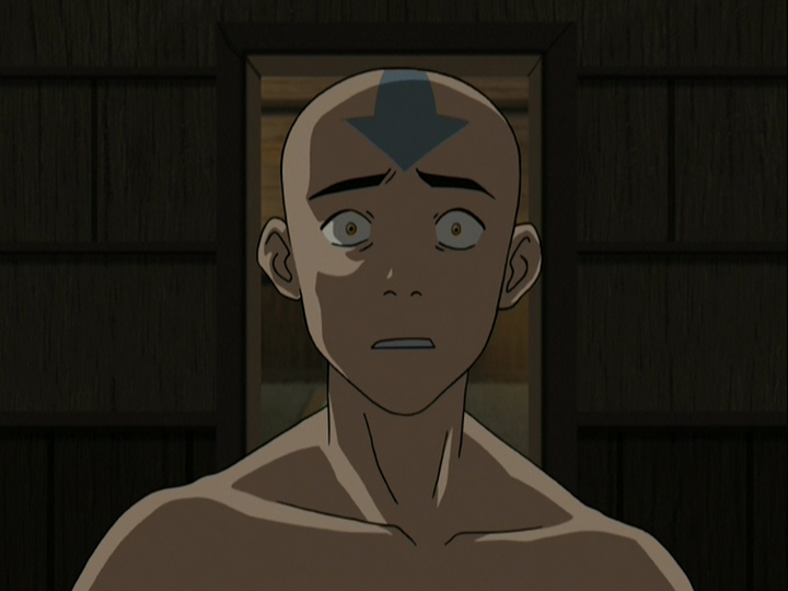 Does he have a thing for Aang? 