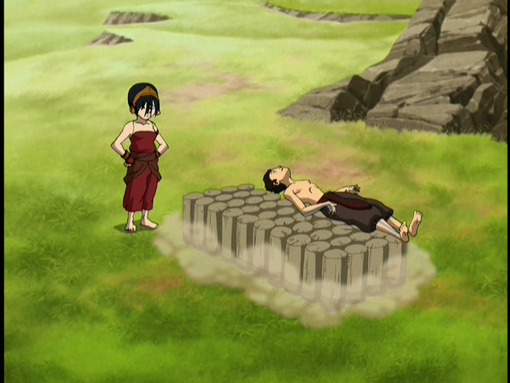 Toph is not exactly the best mattress saleswoman.