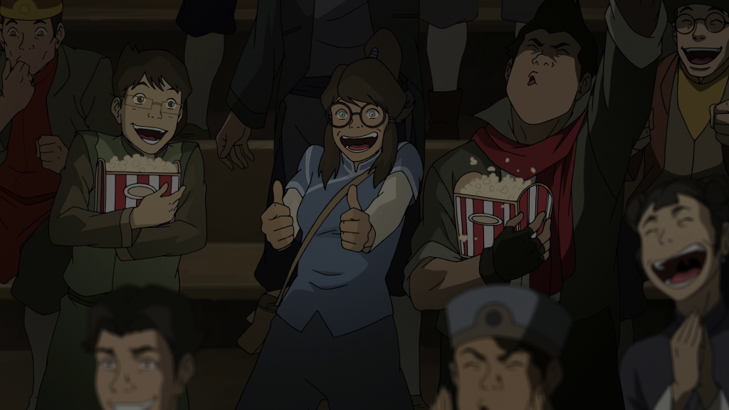 Korra Fangirl is new best character (aside from Jinora).