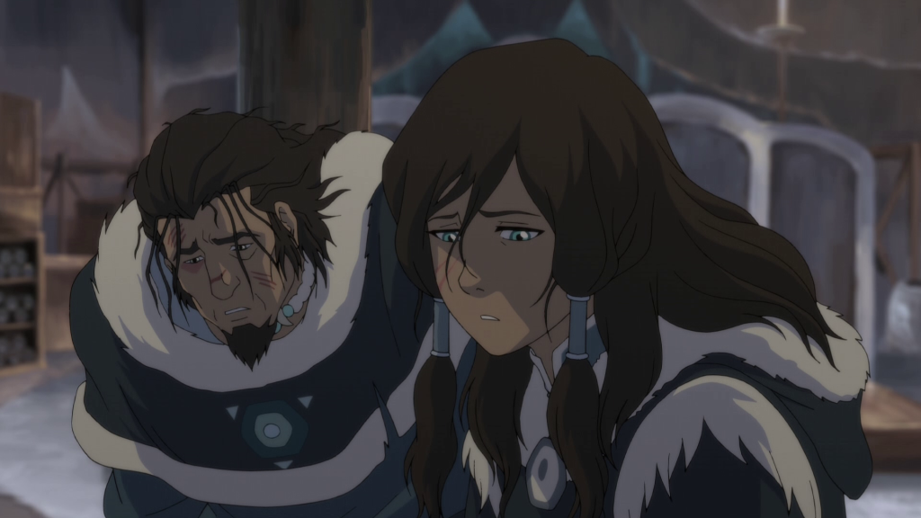 It's not just me, right?  Korra is like... 10 times sexier when disheveled.  This has GOT to be the reason she gets beaten up so often.