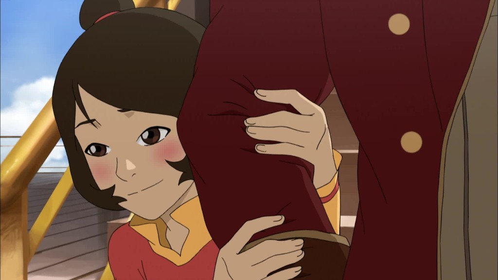 Hey, remember how Korra and Asami's characters got derailed through their relationship with Mako?  IT'S YOUR TURN, JINORA!