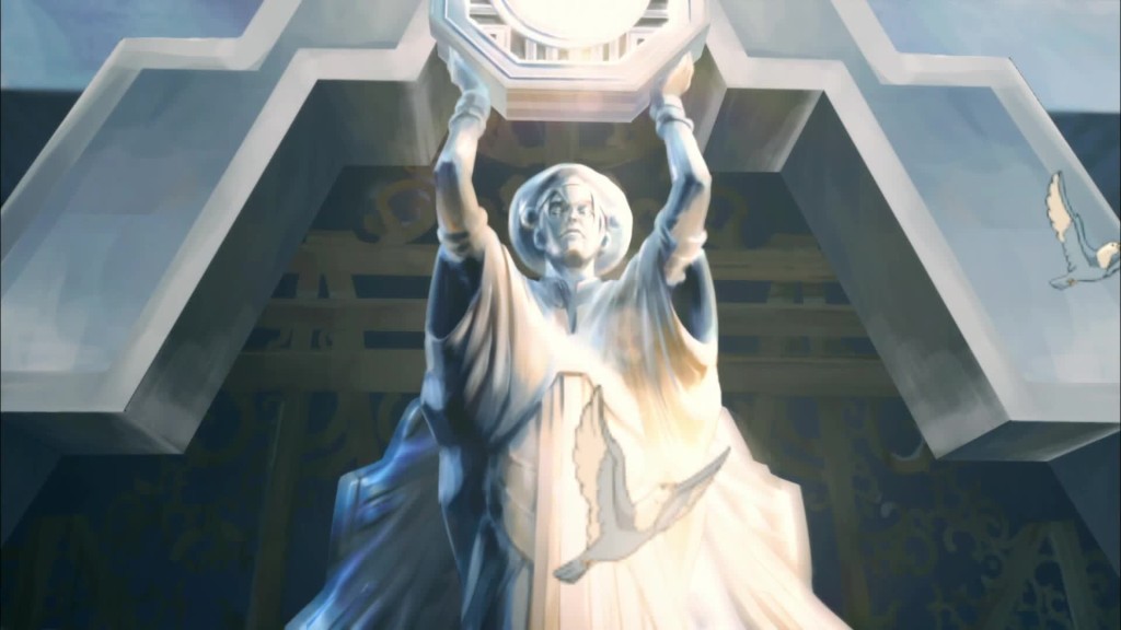 I like to think Toph always envisioned having a massive statue erected in her honor.