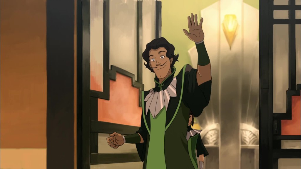 I was about to make a joke about "Earth Varrick," seconds before we learned it was actually Varrick.
