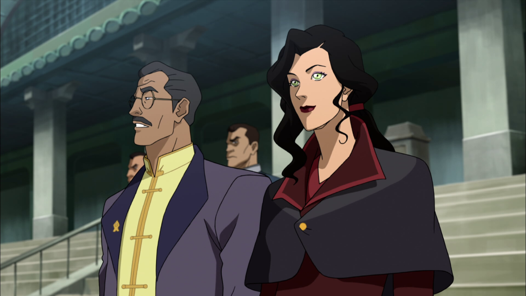 Asami looks a LOT more mature now.  Me likey.