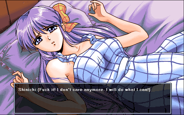 Note: This is the dialogue I get after exhausting every possible choice to NOT trick Yukina into having sex.