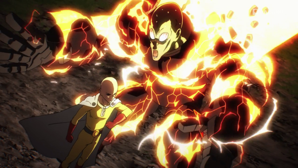 It's best not to question physics when One-Punch Man is involved.