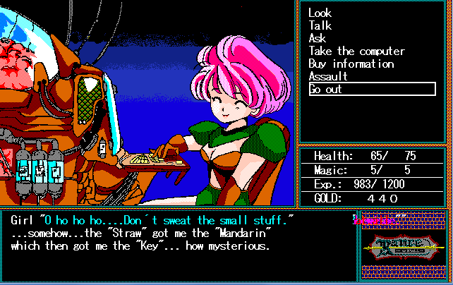In case it wasn't obvious, the Rance franchise is chock full of self-aware bits like this.