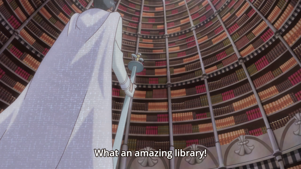 Actually, those books are all painted on.