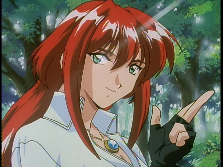 Shizuka is kind of like a red-haired Priss.