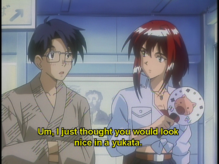 I should point out that Susumu hints that he's interested in Shizuku, but she's having none of that.
