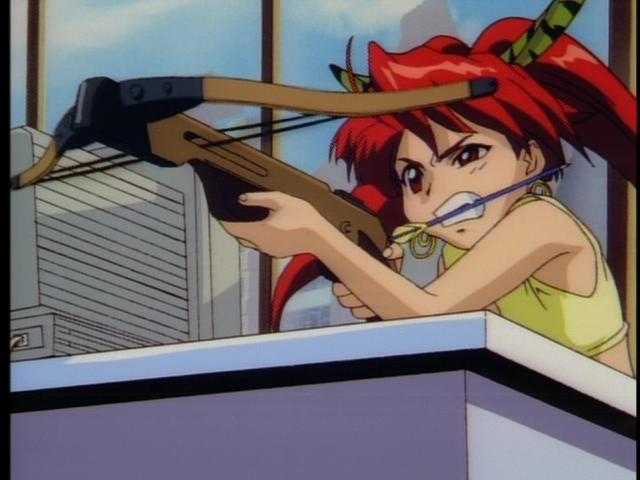 Kagura: We bring crossbows to a gun battle!